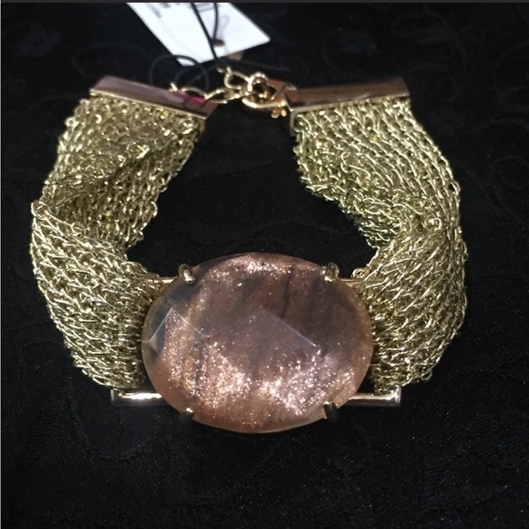 Ann Taylor Smoky Quartz Bracelet - Picture 3 of 6